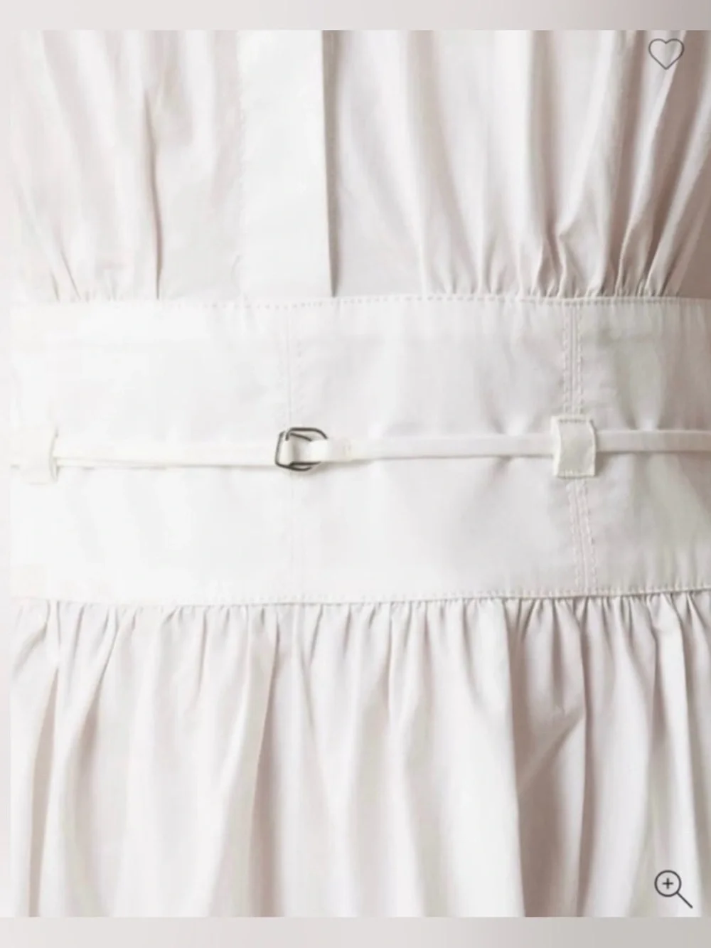 J.Crew Tall Fitted-waist shirtdress in cotton poplin